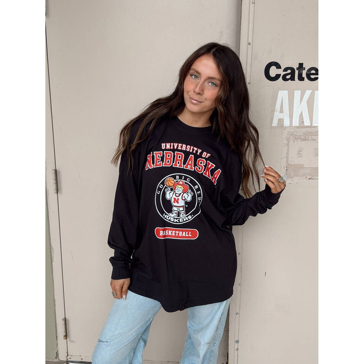 University of Nebraska Basketball Long Sleeve Tee