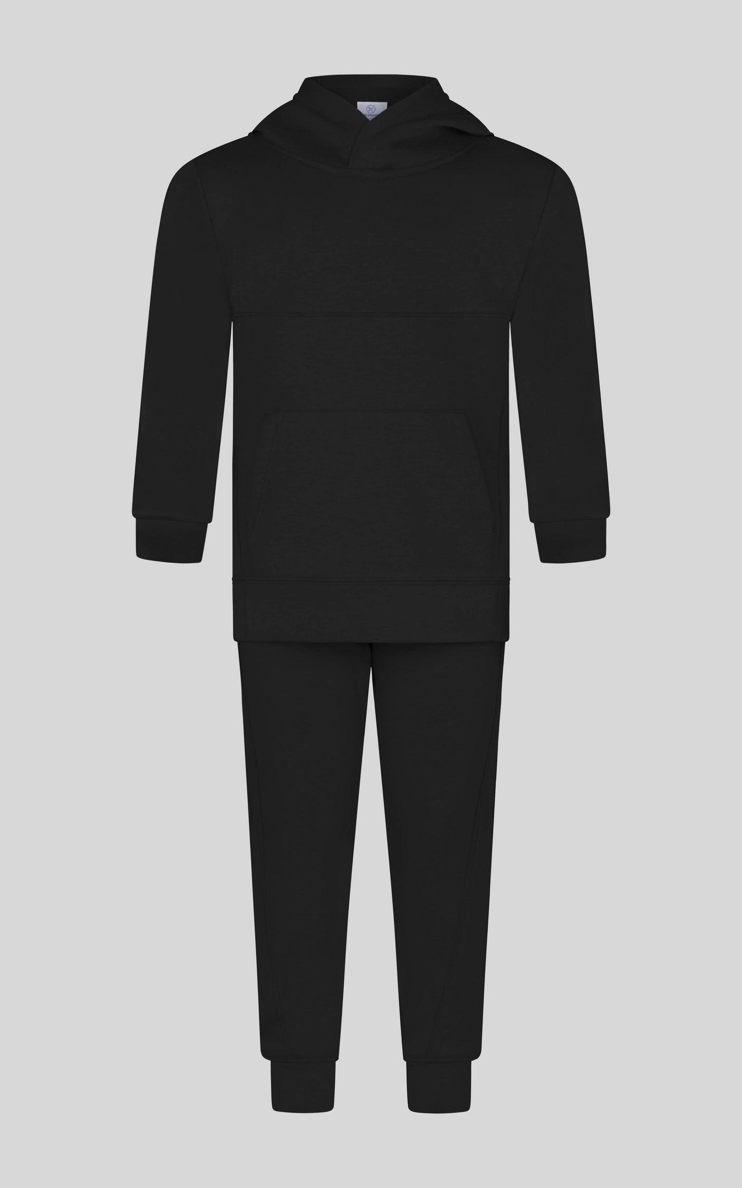 Toddler Boys Scuba Hoodie , Tee, Jogger - 3 PC Set: BLACK/LUNAR DUST