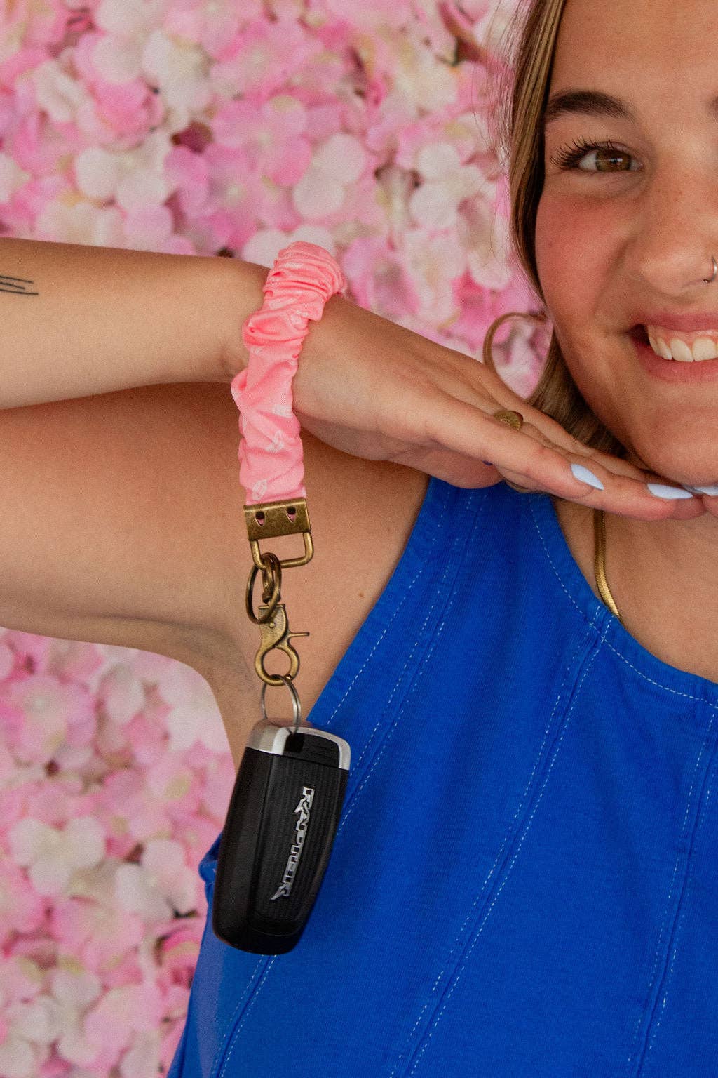 Pink Fresh Page Keychain