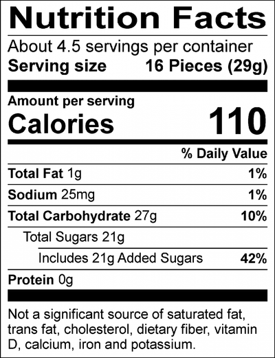 Tootsie Caramel Apple Sugar Babies 5oz 12ct (HN6)
