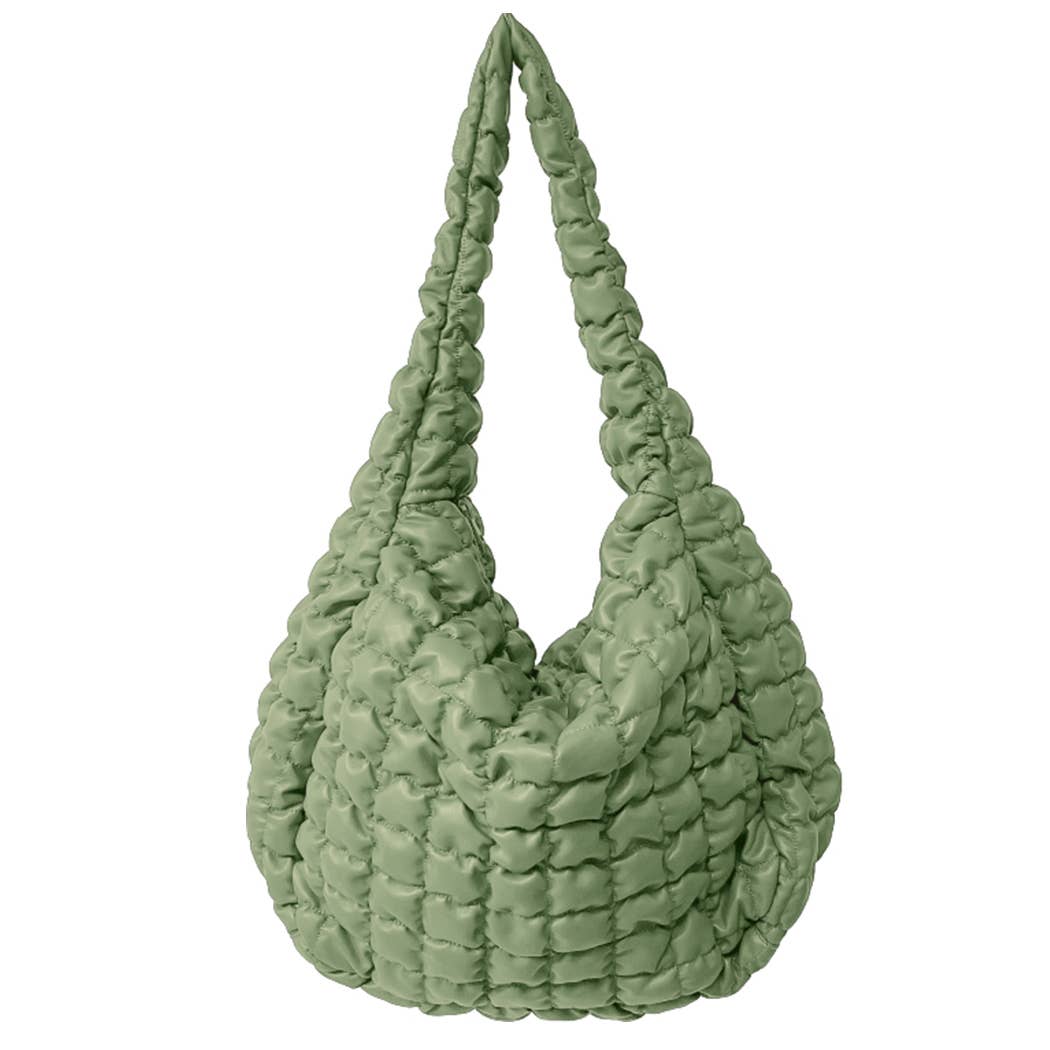 Stylish Quilted Puffer Handbag