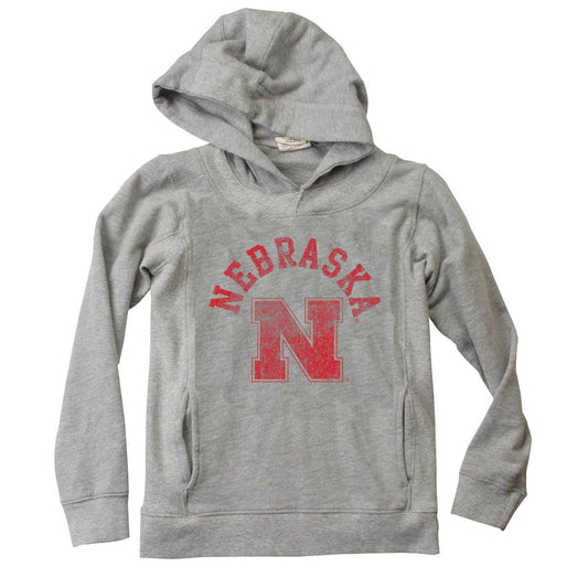 Nebraska Distressed Hoodie