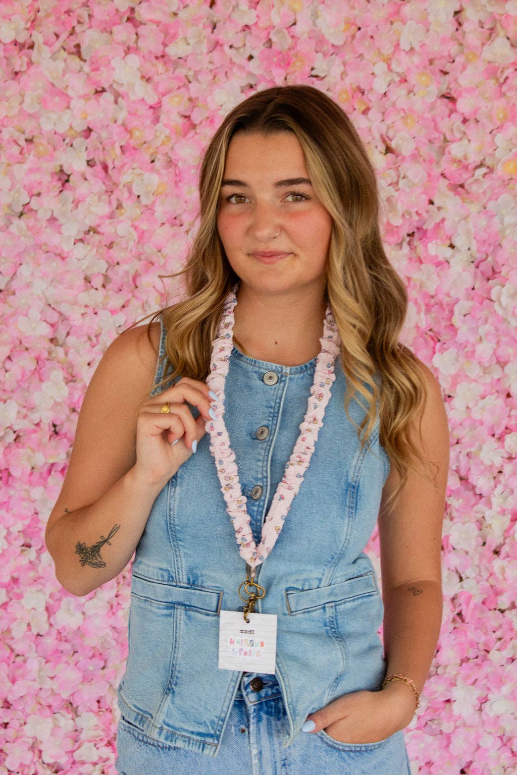Smiley Lanyard
