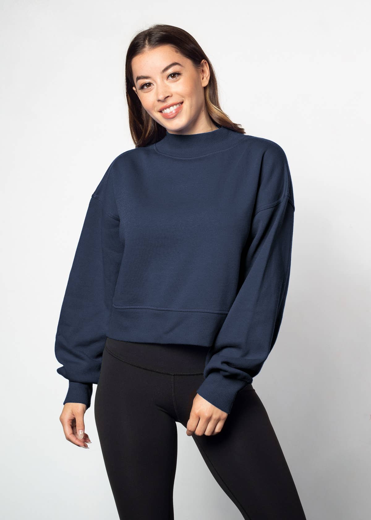 Hailey Sweatshirt, All Colors: Ash Grey / M