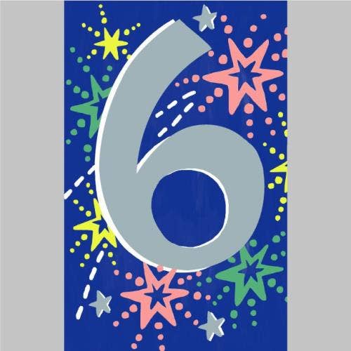 Birthday Age 6