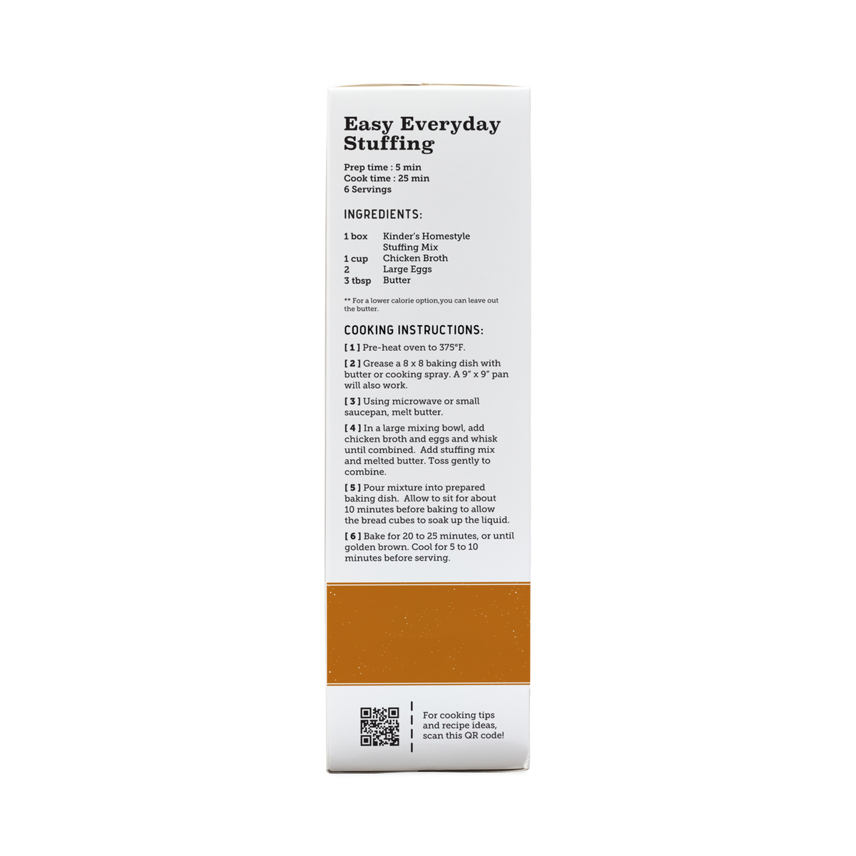 Brown Butter & Herbs Homestyle Stuffing Mix