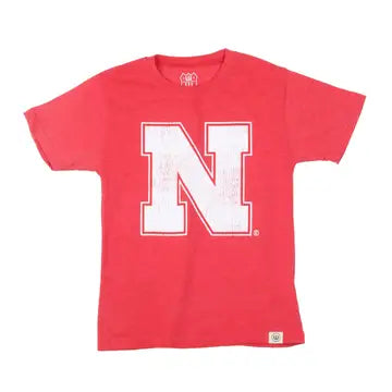 Nebraska Youth Blend Ss Tee