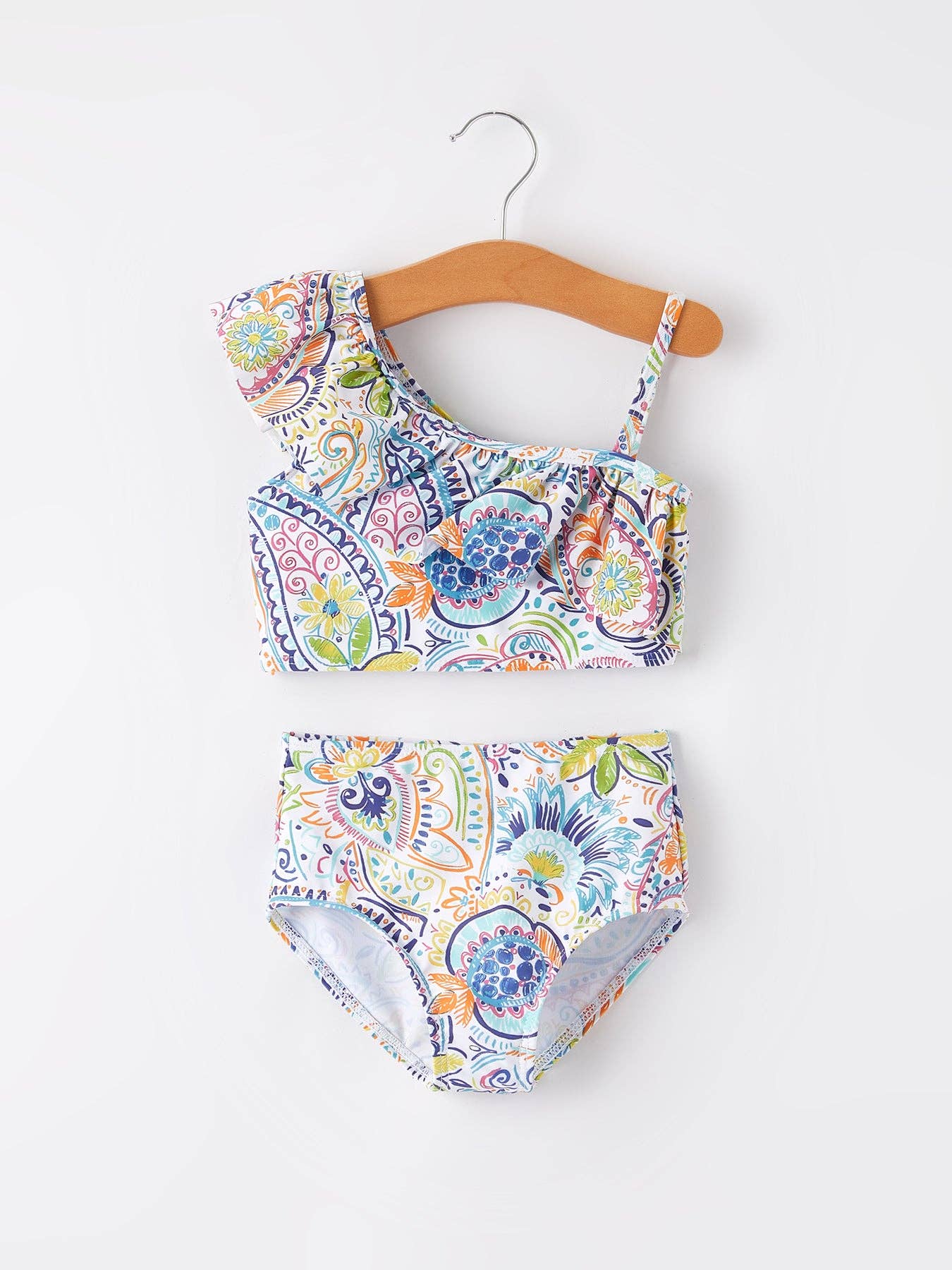 "Plant" Girls' Swimsuit