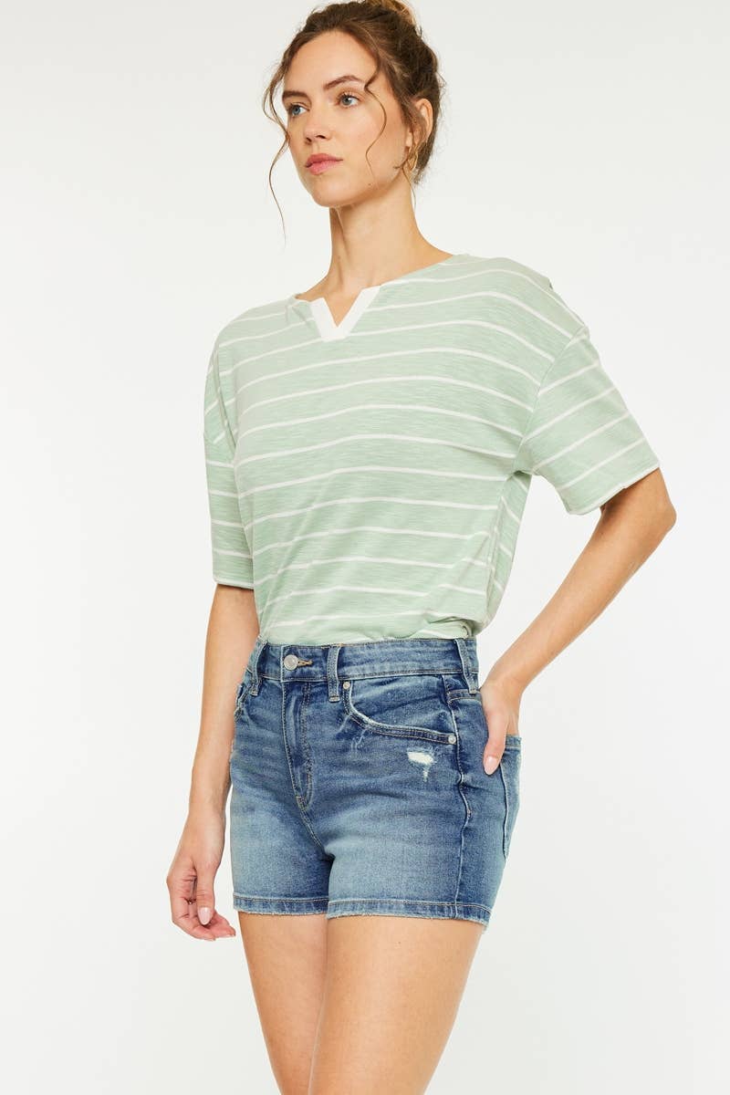 HR Mom Jean Short