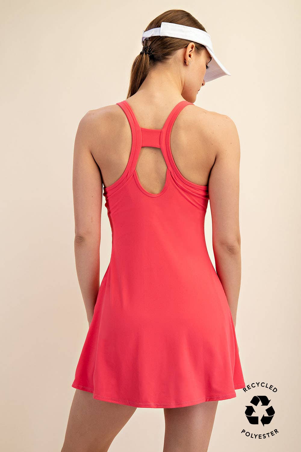 TENNIS ROMPER DRESS: Peri Lavender / S-M-L(2-2-2)