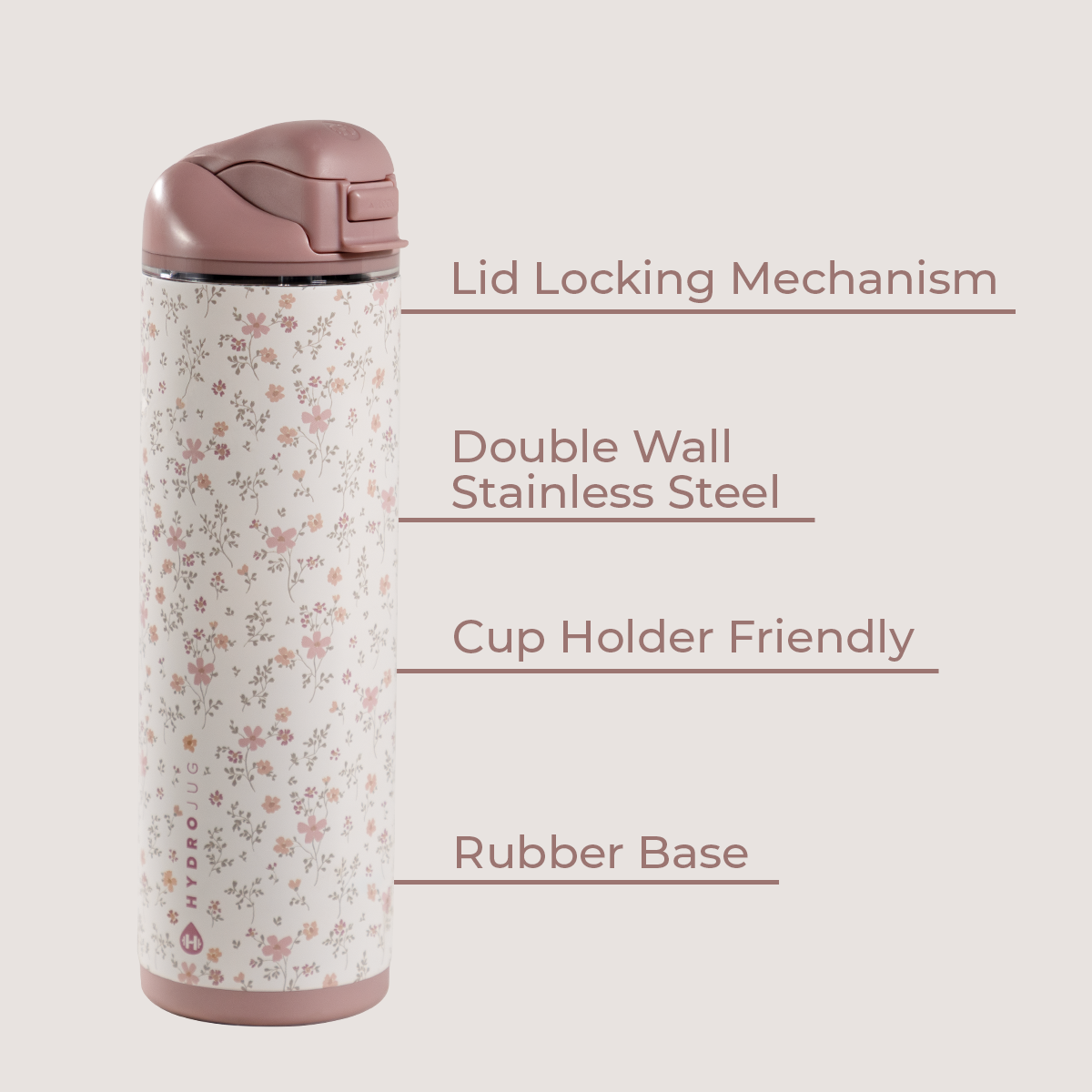 Magnolia HydroJug 24 oz Ease2o