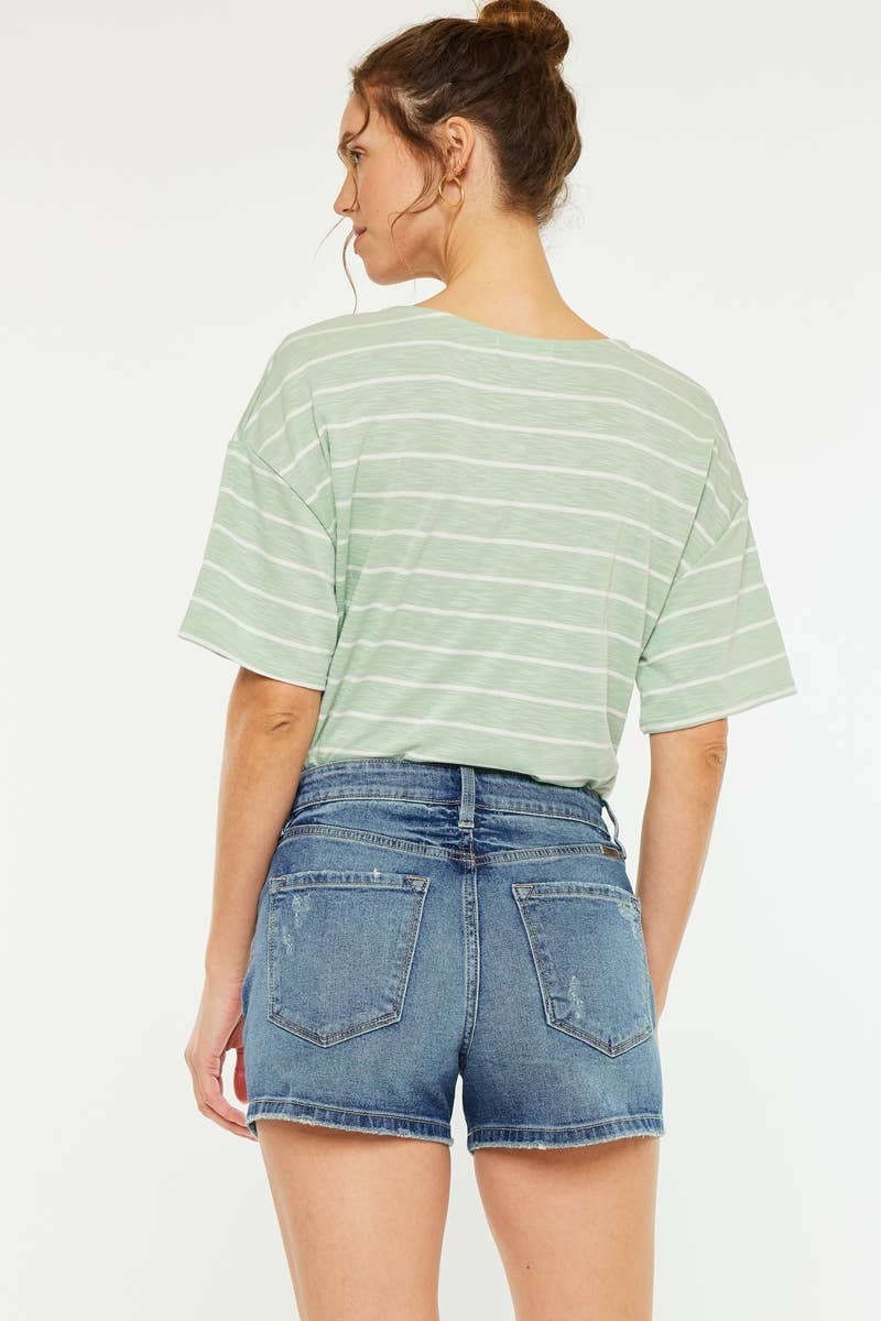 HR Mom Jean Short