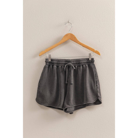 Casual Dolphin Shorts: BLACK