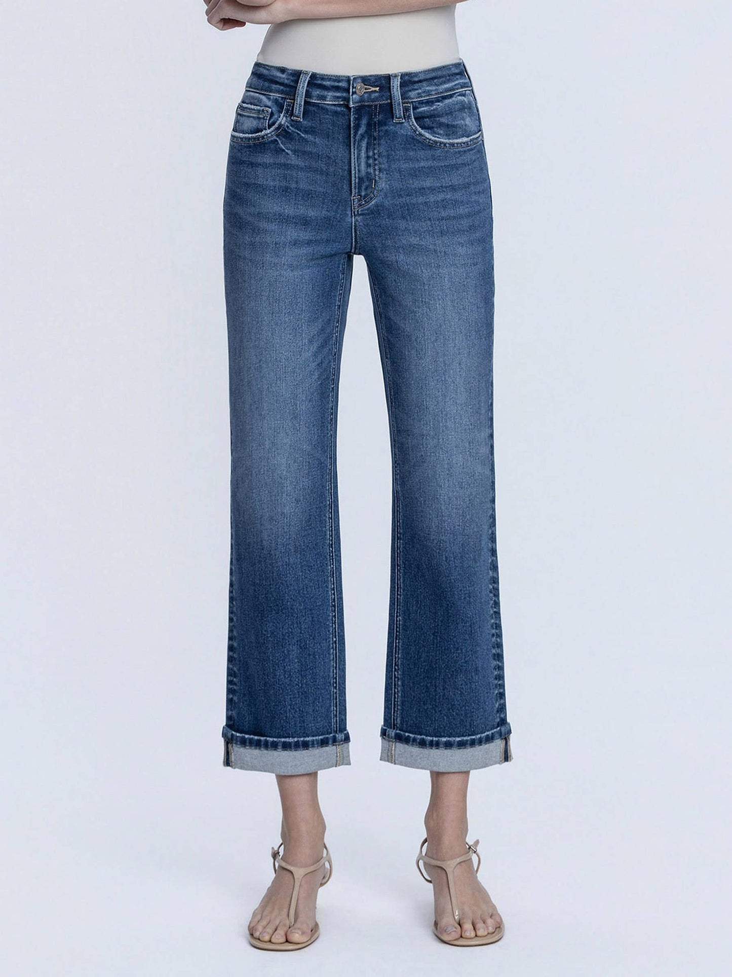 HR Cuffed Jeans