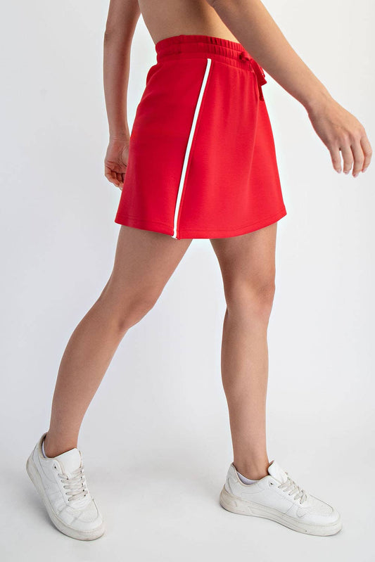 SCUBA SKORT: True Red