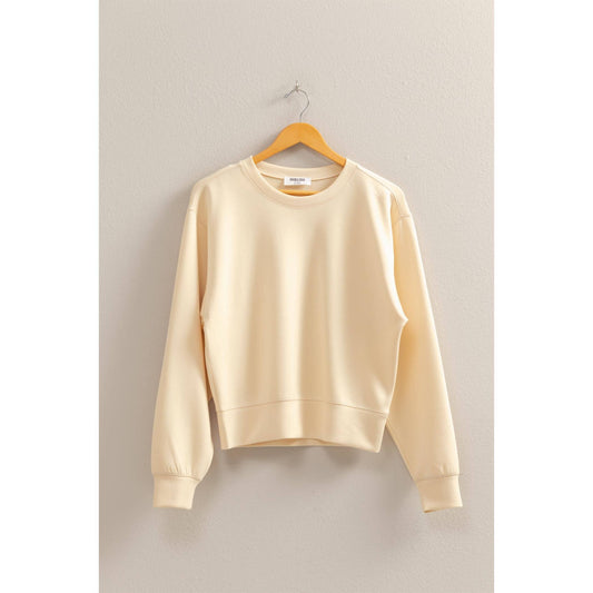 Relaxed Sweatshirt: ALPACA