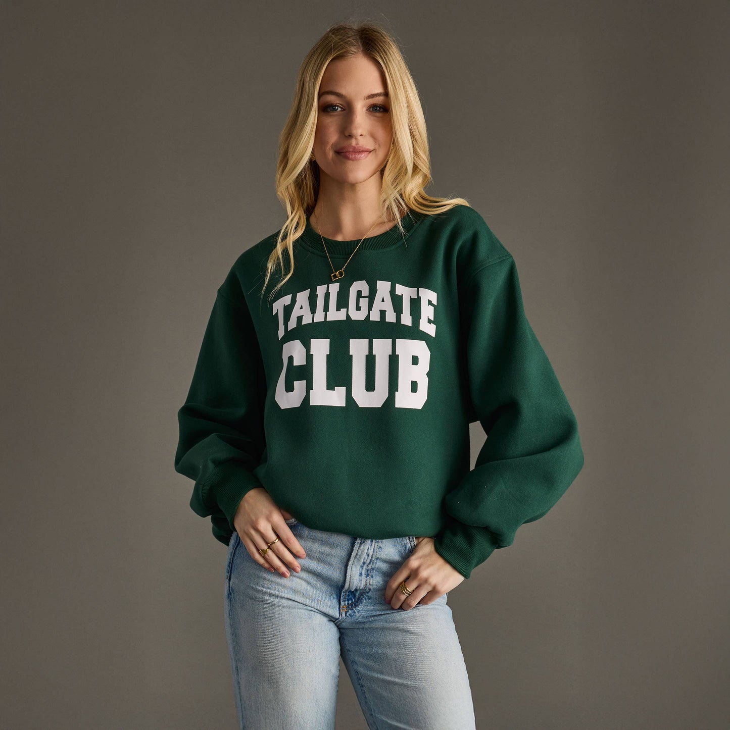 Green Tailgate Club Sweatshirt