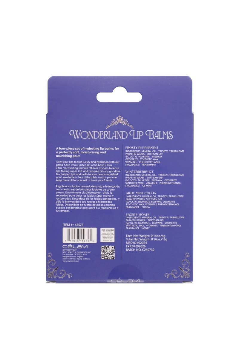 Celavi Wonderland Lip Balm Set