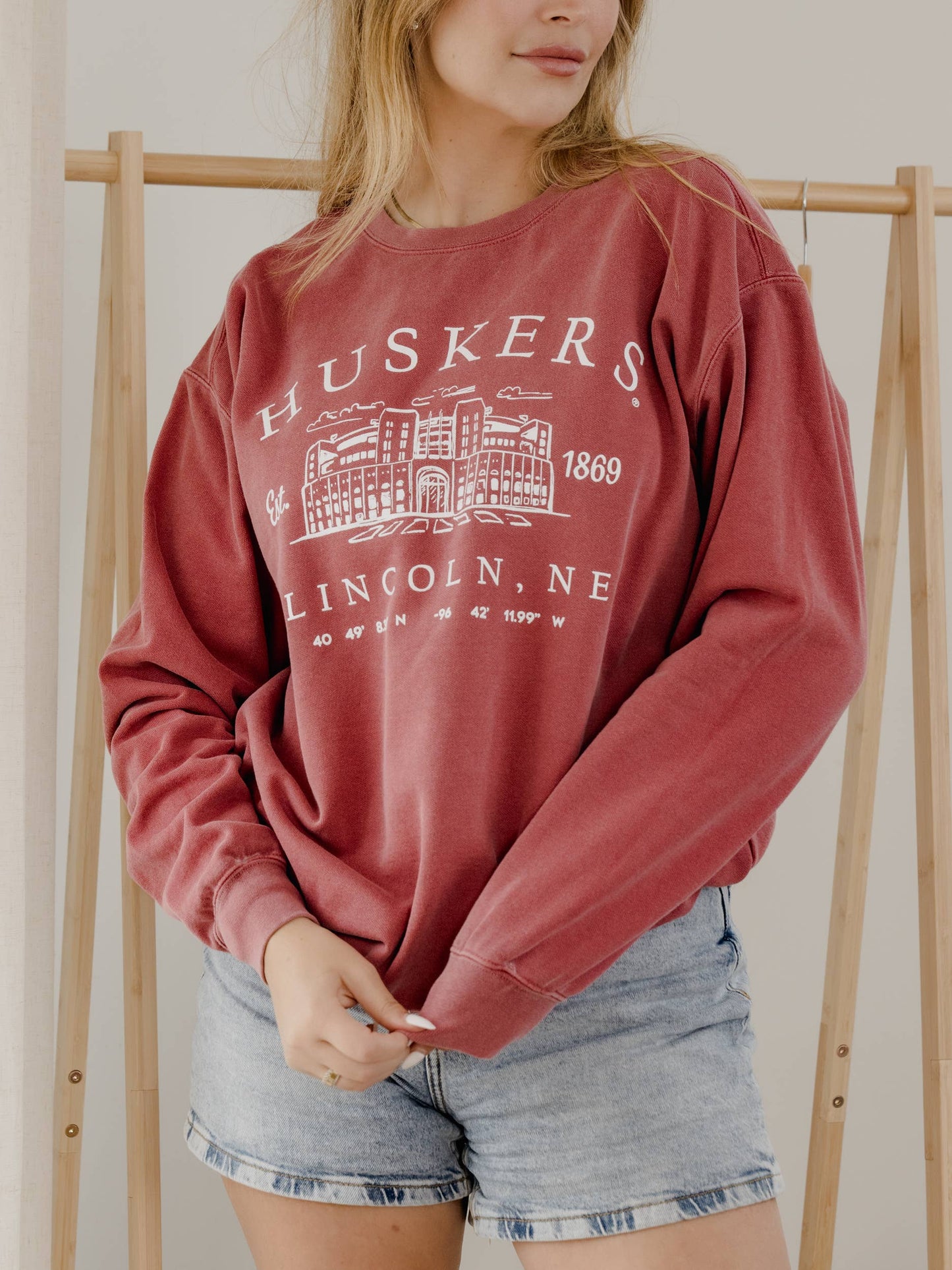 Nebraska Huskers Stadium Sweatshirt