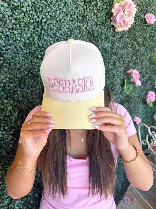Sunny Nebraska Trucker Hat