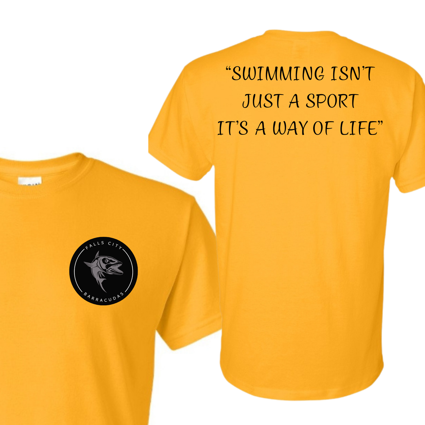 Barracudas & Quote Tee