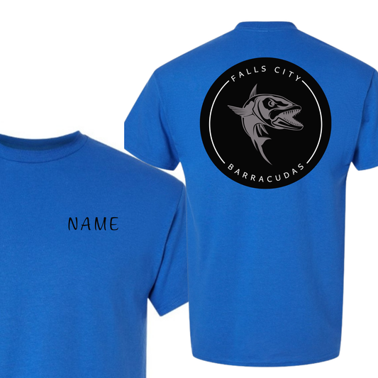Custom Name Barracudas Tees