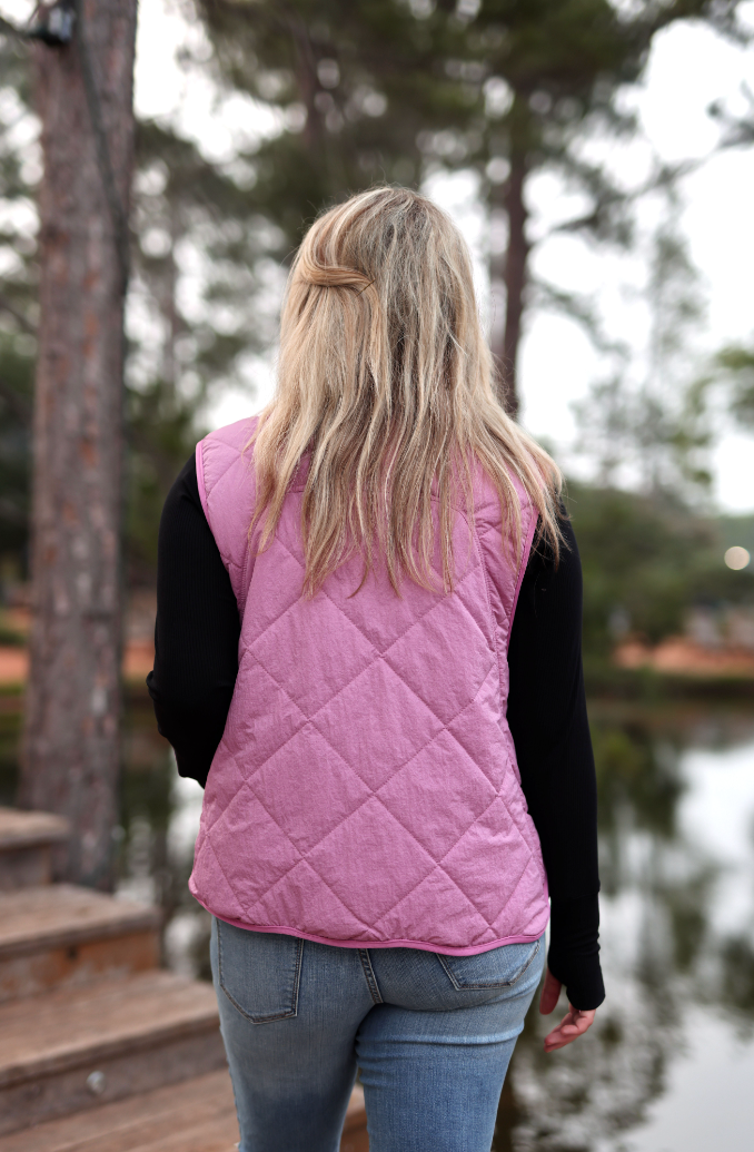Quilted Puffer Vest