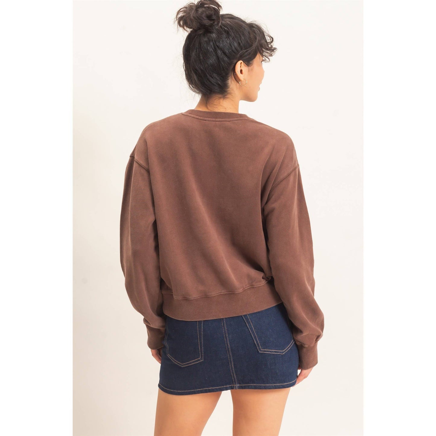 Acid Wash Sweatshirt