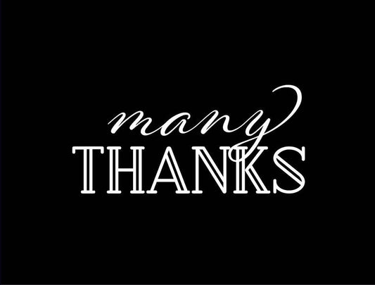 Packaged Thank You