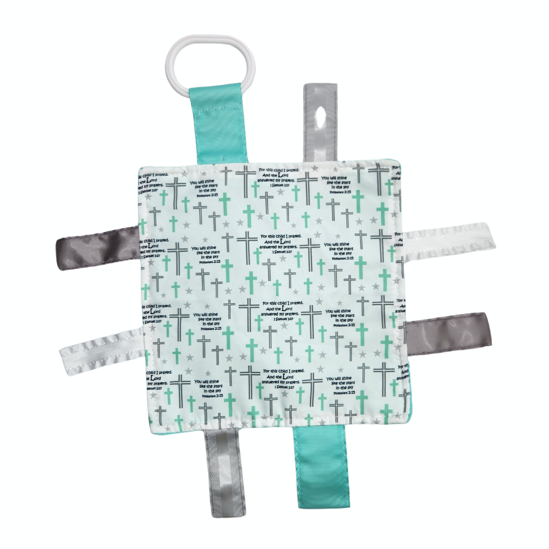 Prayer Church Baptism Baby Tag Keepsake Square 8"x8"