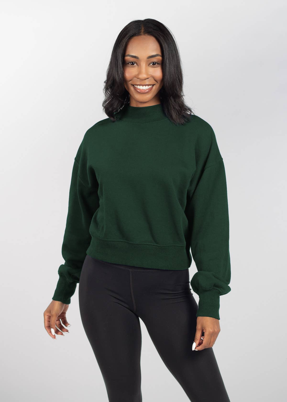 Hailey Sweatshirt, All Colors: Ash Grey / M