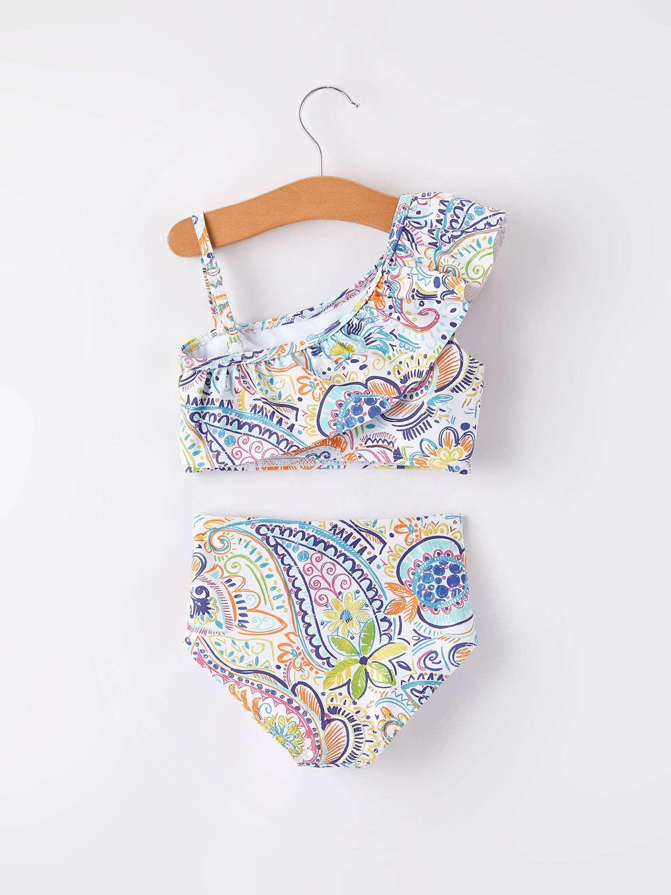 "Plant" Girls' Swimsuit