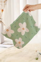 Blue Flower Cosmetic Bag