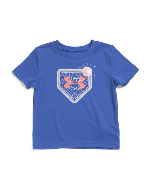 UNDER ARMOUR Toddler Boys Tech Baseball Fence Tee