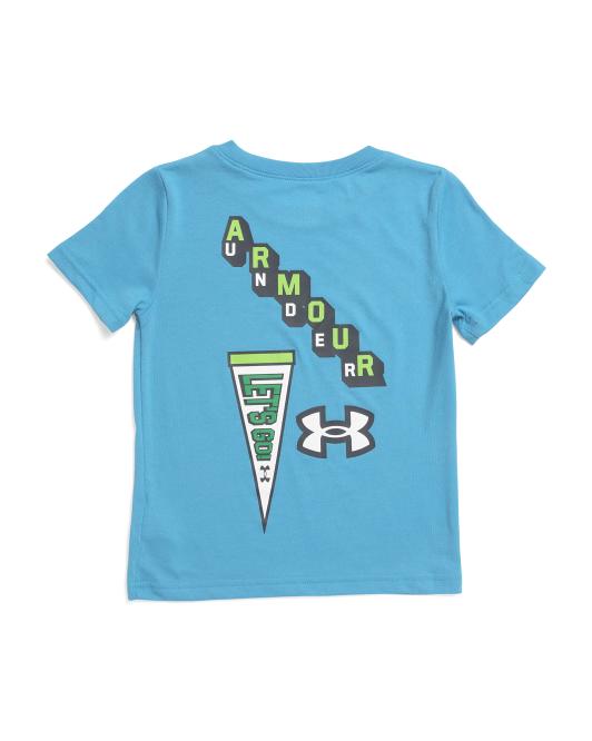UNDER ARMOUR Big Boys Lets Go Short Sleeve Tee