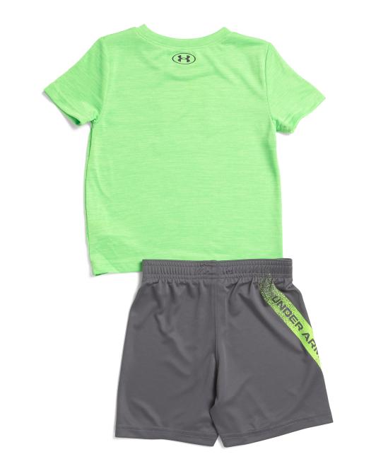 UNDER ARMOUR Toddler Boys 2pc Tech Fade Shorts Set