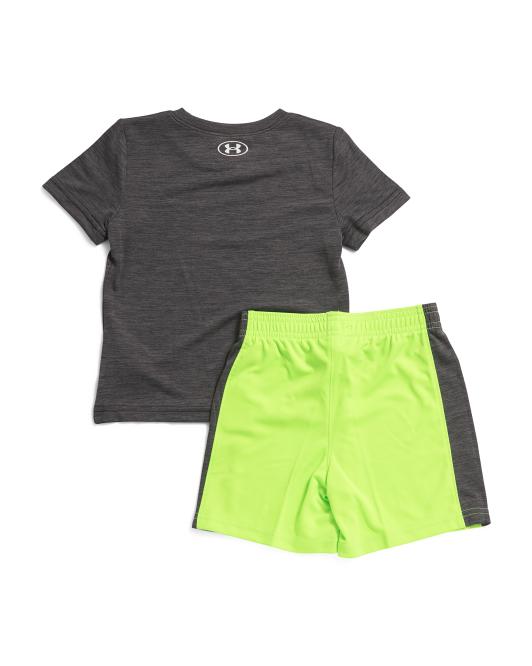 UNDER ARMOUR Toddler Boys 2pc Tech Lock Up Shorts Set