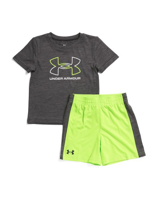 UNDER ARMOUR Toddler Boys 2pc Tech Lock Up Shorts Set