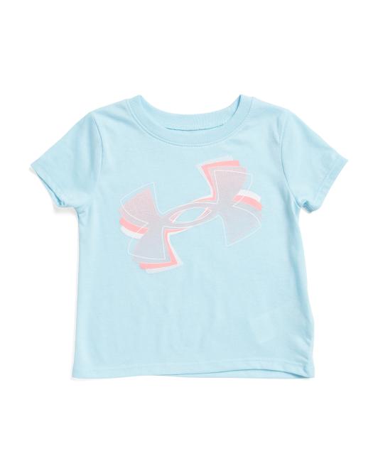 UNDER ARMOUR Toddler Girls Tilt Logo Tee