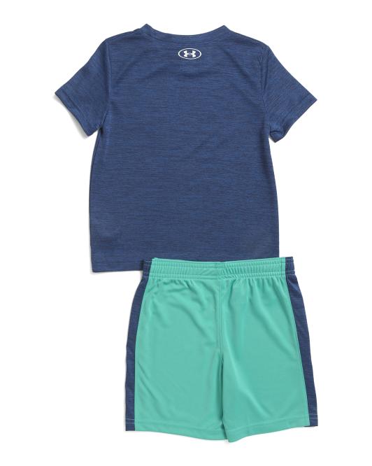 UNDER ARMOUR Toddler Boys 2pc Tech Moves Shirt And Shorts Set