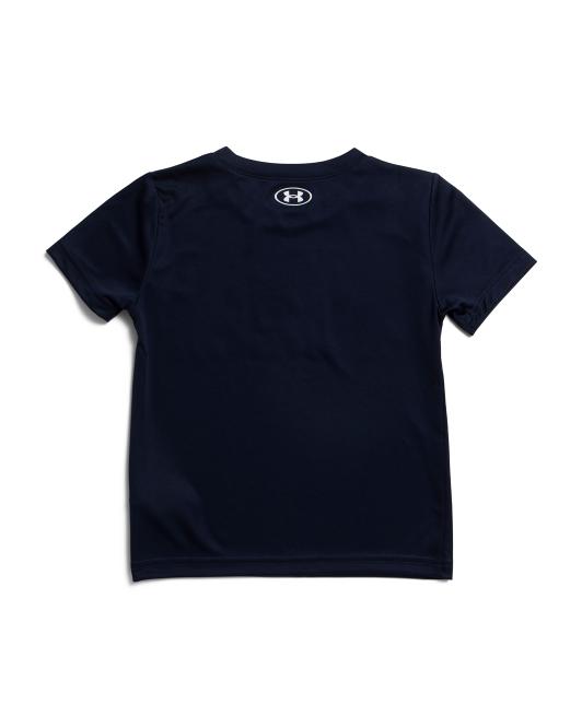 UNDER ARMOUR Little Boys Baseball Comic Short Sleeve Tee