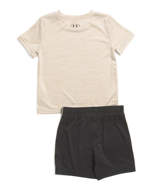 UNDER ARMOUR Toddler Boys 2pc Tech Fade Tee And Shorts Set