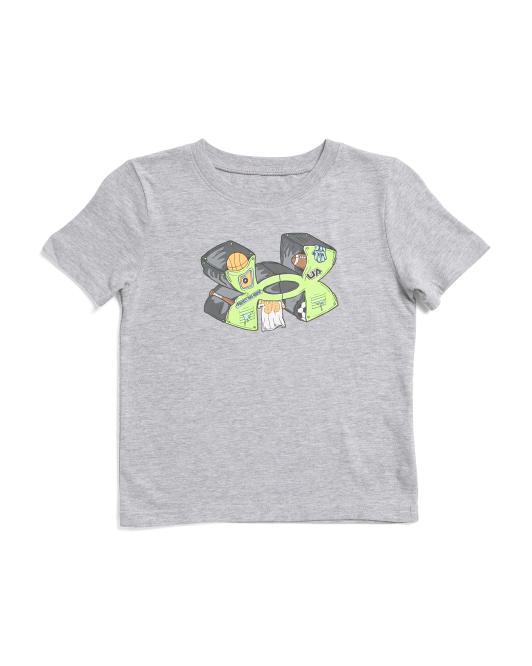 UNDER ARMOUR Toddler Boys Logo Locker Tee