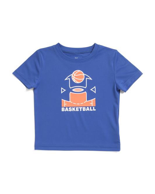 UNDER ARMOUR Toddler Boys Basketball Tee