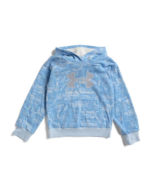 UNDER ARMOUR Big Girls Print Logo Hoodie