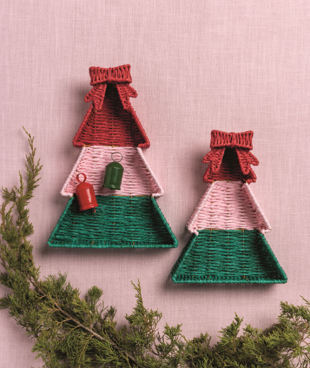 Woven Tree Tray Set